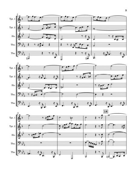 Prelude in Eb major BWV 552 (Brass Quintet)