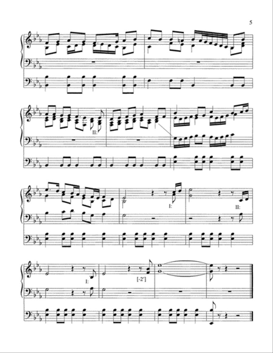 Seasonal Interpretations: Lent-Easter Organ scores gallery preview page 5