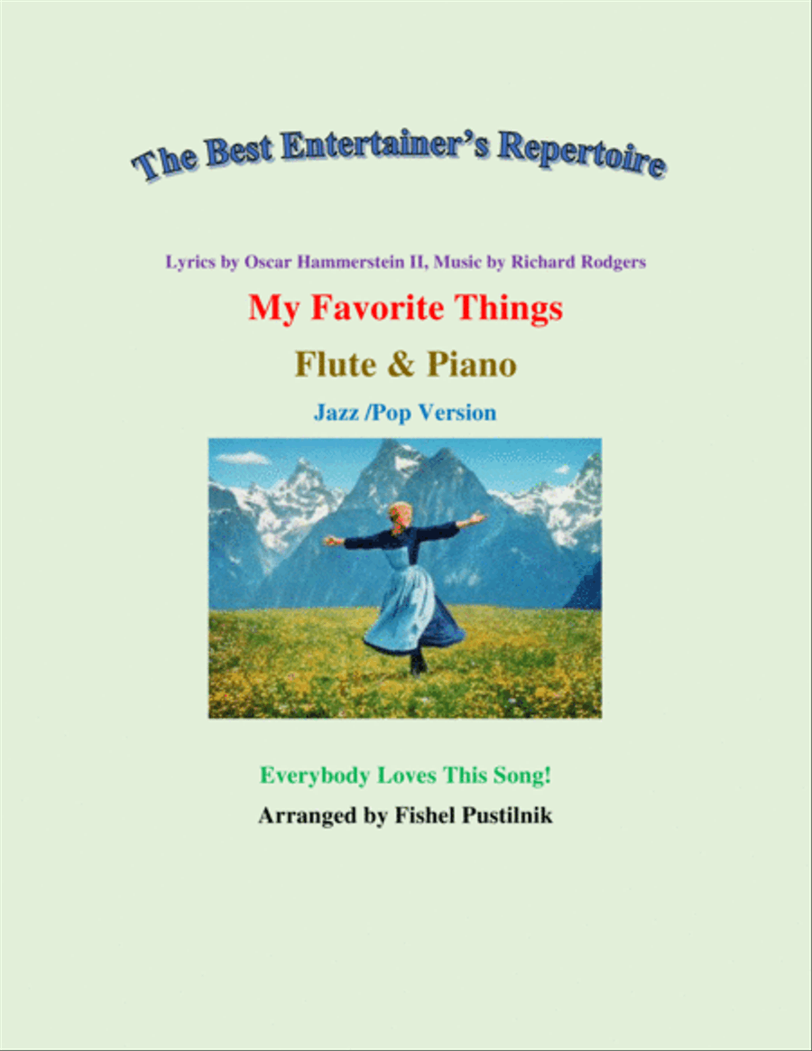 My Favorite Things Flute Solo scores gallery preview page 1