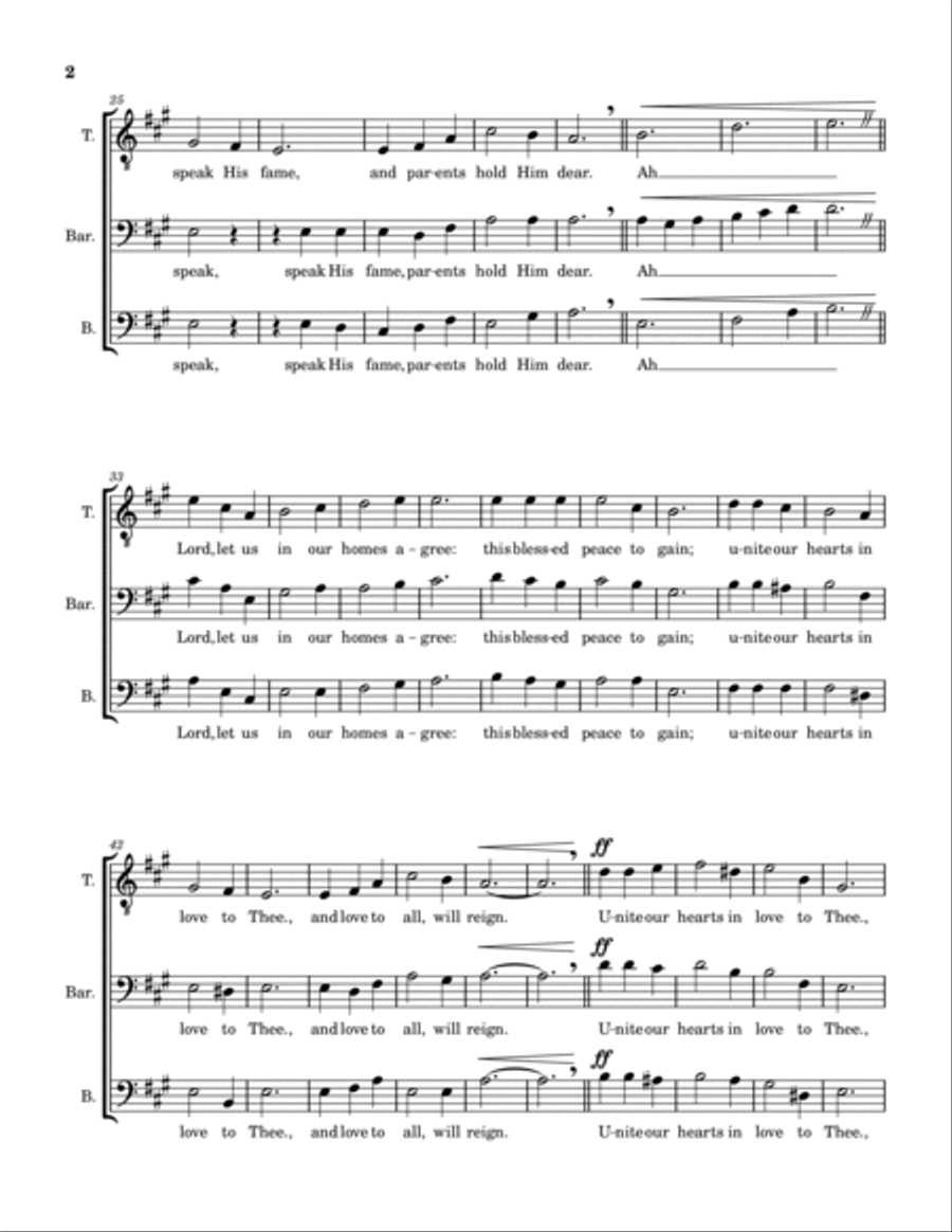 Happy The Home 3-Part scores gallery preview page 2