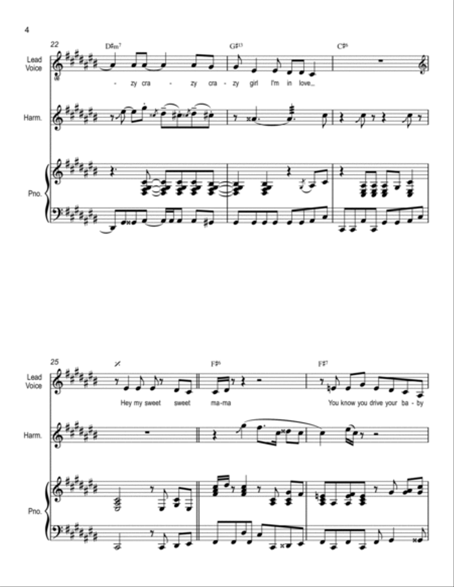 Sweet Little Girl Voice scores gallery preview page 4