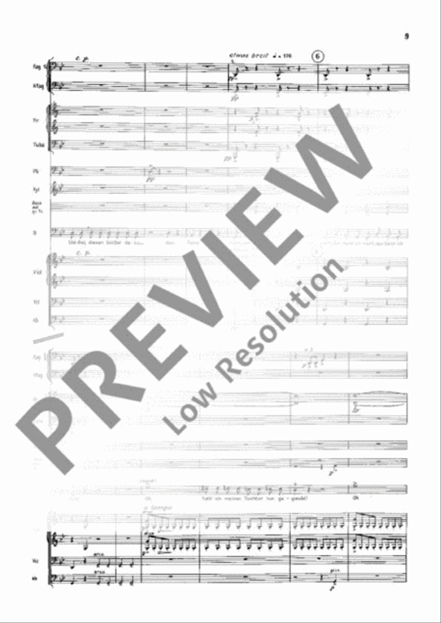 The wise woman Orchestra scores gallery preview page 14