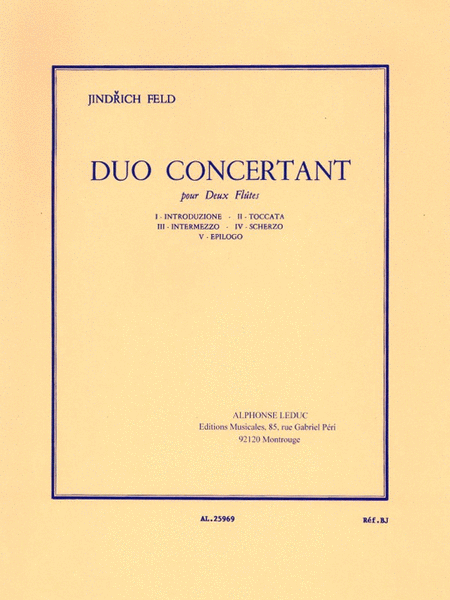 Concerting Duo (two Flutes)