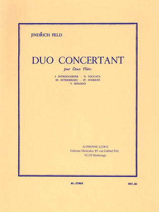 Concerting Duo (two Flutes)
