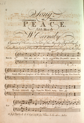 Song on Peace