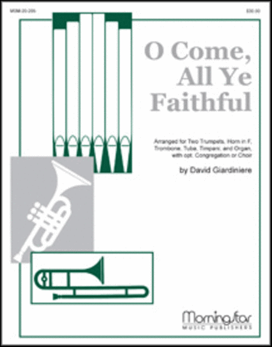 O Come, All Ye Faithful Choir scores gallery preview page 1