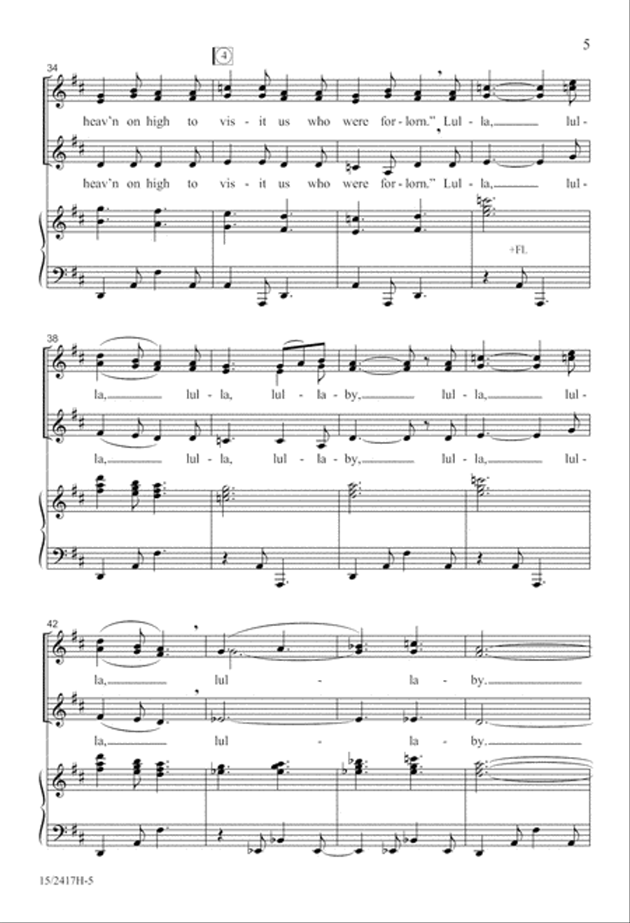 A Nativity Carol SSA scores gallery preview page 6