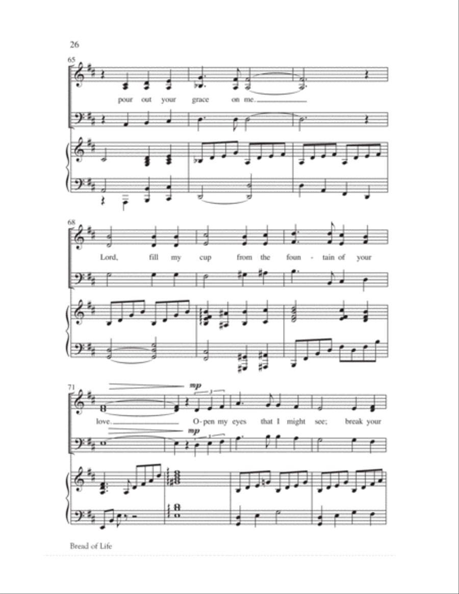 We Remember Calvary (SAB) 3-Part scores gallery preview page 29