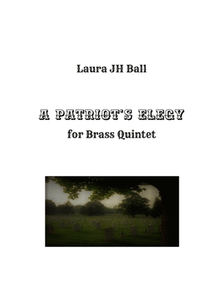 Book cover for A Patriot's Elegy