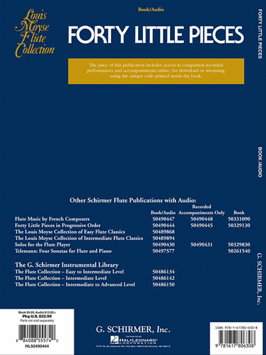 Forty Little Pieces Flute Solo scores gallery preview page 2