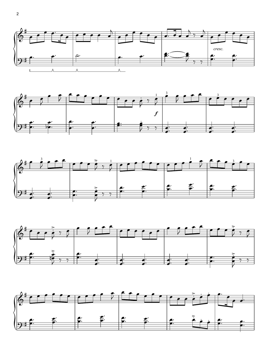 The Campbells Are Coming (arr. Phillip Keveren) Piano Solo scores gallery preview page 2