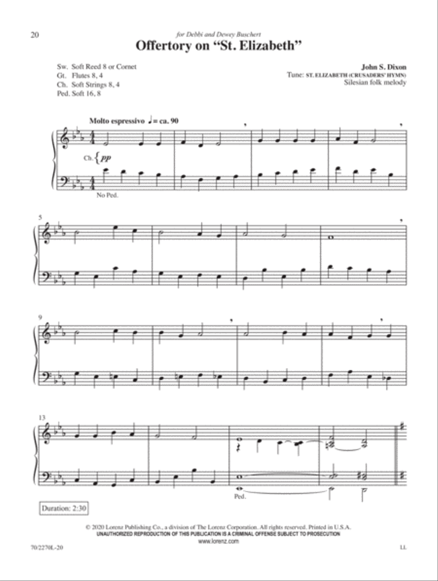 Versatile Voluntaries Organ Solo scores gallery preview page 6