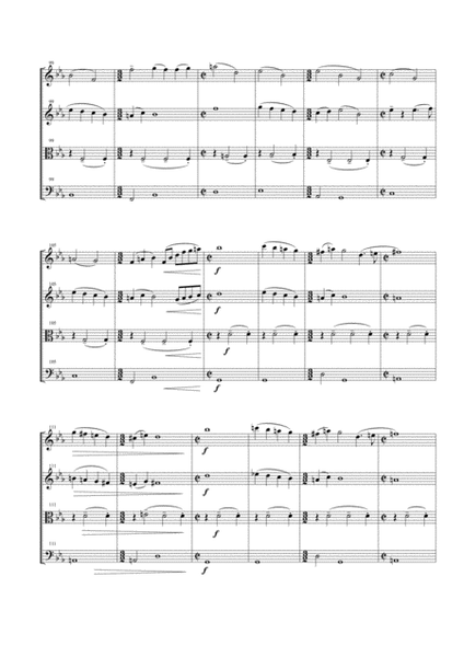 Overture To Candide for String Quartet image number null