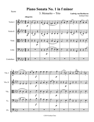 Book cover for Piano Sonata No. 1, Movement 3
