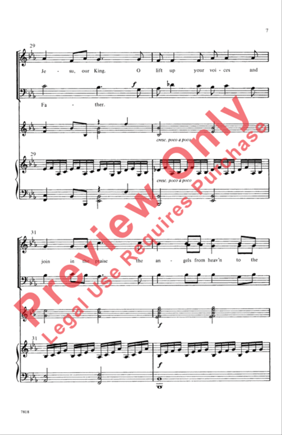 The Gift 3-Part scores gallery preview page 7
