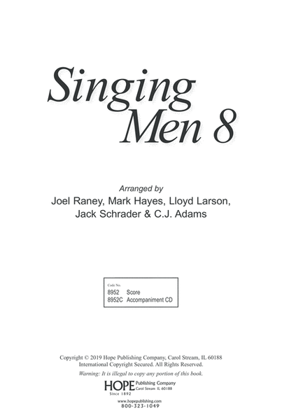 Singing Men, Vol. 8 image number null