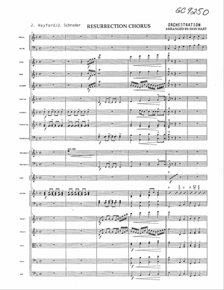 Resurrection Chorus Choir scores gallery preview page 2