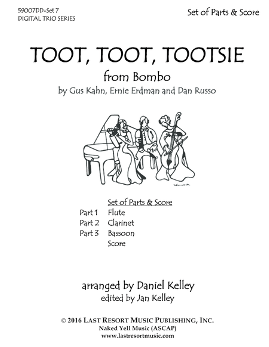 Toot, Toot, Tootsie for Woodwind Trio Woodwind Trio scores gallery preview page 2