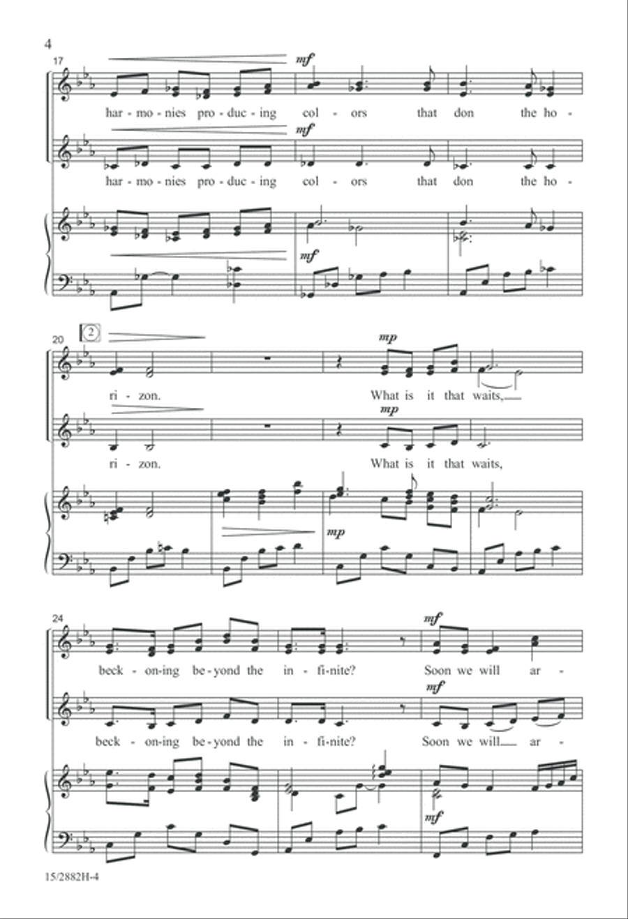 And Music Will Lead Us And Music Will Lead Us SSA scores gallery preview page 5