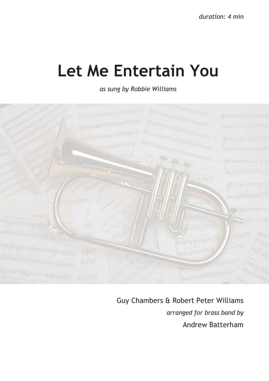 Let Me Entertain You Let Me Entertain You Brass Ensemble scores gallery preview page 1