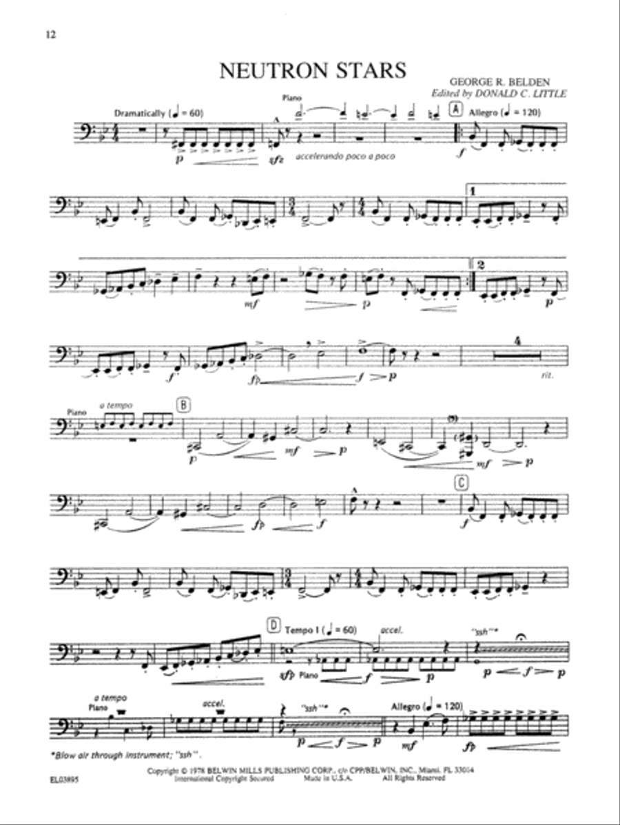 Classic Festival Solos (Tuba), Volume 2 Tuba scores gallery preview page 4