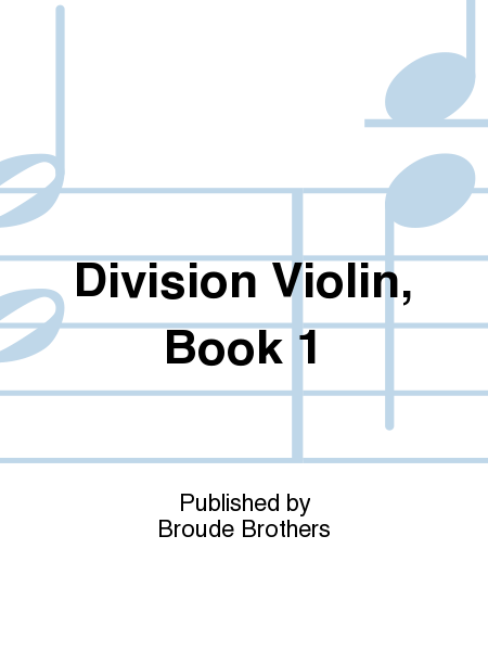 The Division-Violin, Part 1. PF 115