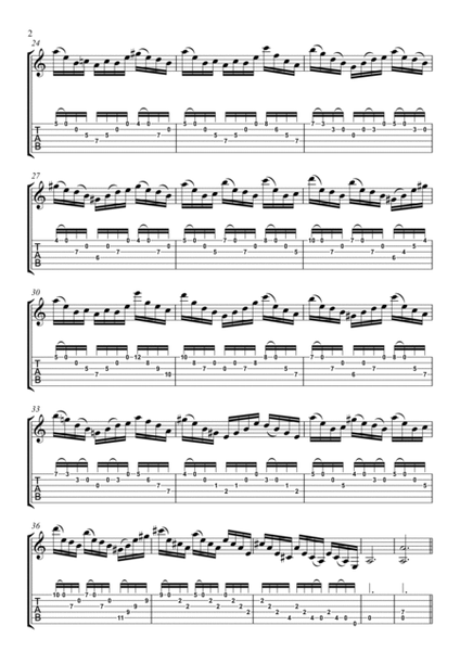 Coventry Carol - Theme and Variations for Solo Guitar