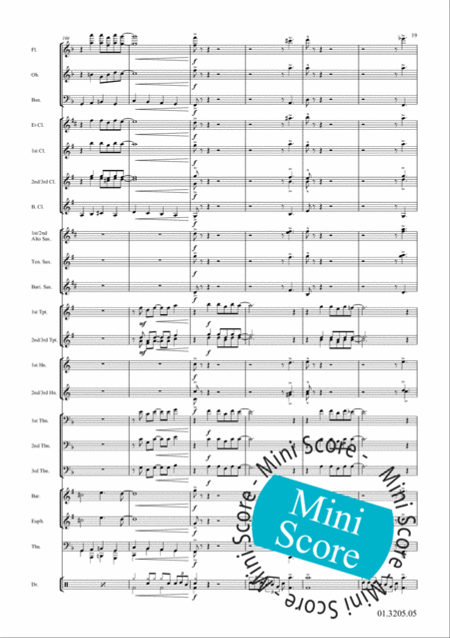 Hangin' On! Concert Band scores gallery preview page 23
