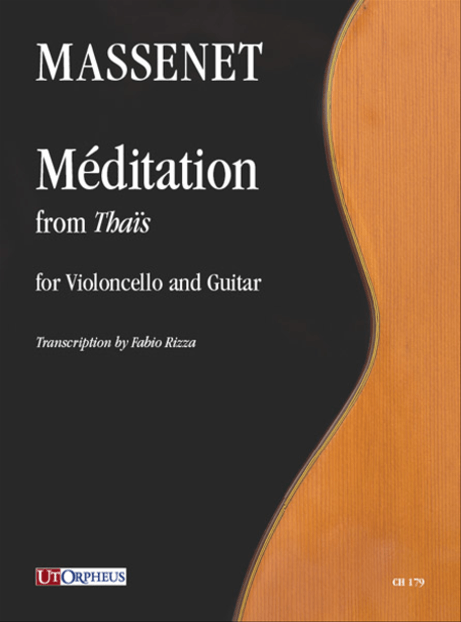 Méditation from ‘Thaïs’ for Violoncello and Guitar Cello scores gallery preview page 1