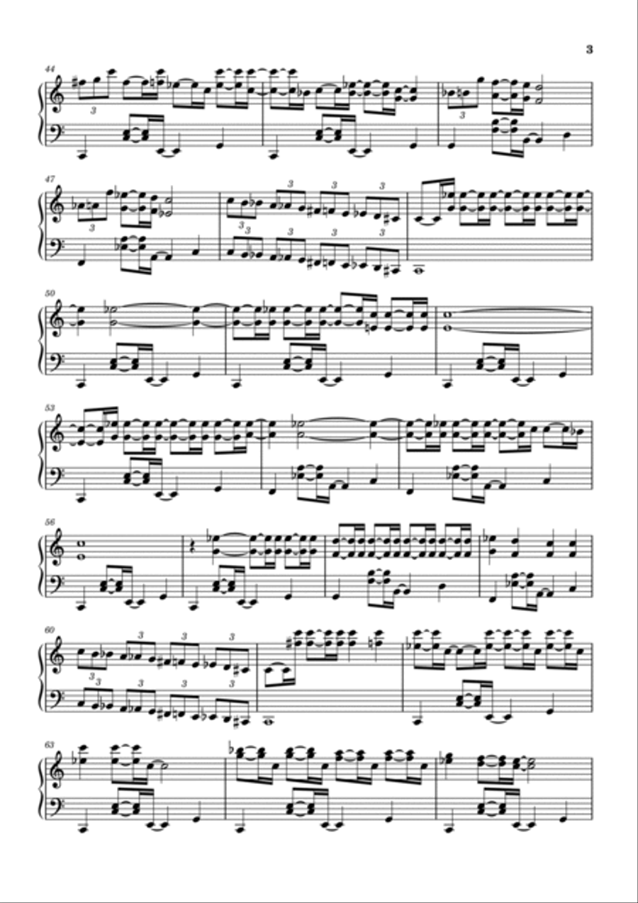 Hound Dog Hound Dog Piano Solo scores gallery preview page 3