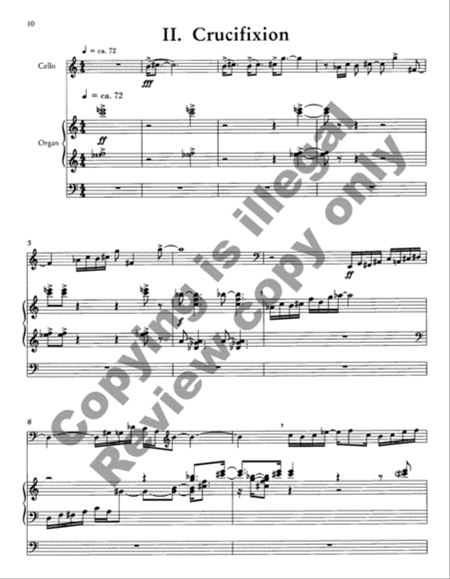 Easter Canticles Easter Canticles Cello scores gallery preview page 6