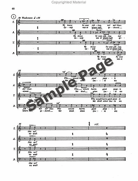 Henze Moralities(1967) Chor.score