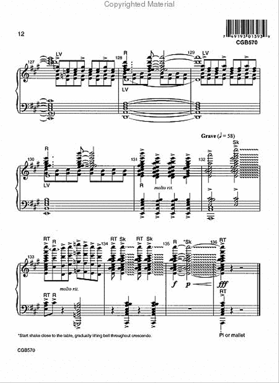 Festival Sanctus Festival Sanctus Handbell Choir scores gallery preview page 5