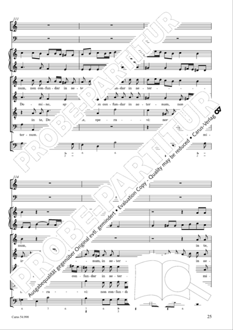 Te Deum in C 4-Part scores gallery preview page 26