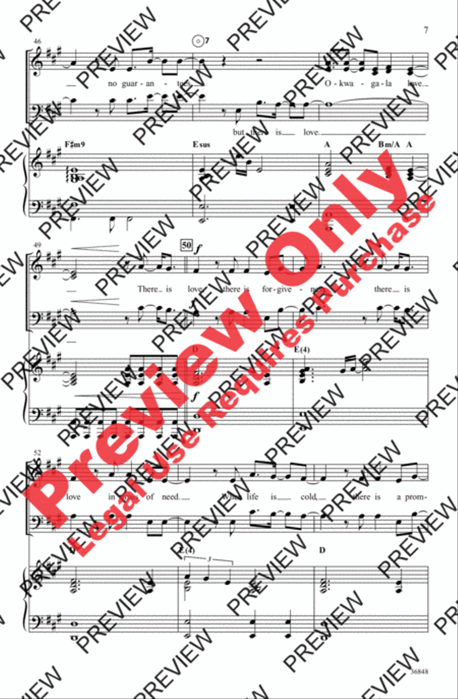 Love 3-Part scores gallery preview page 7