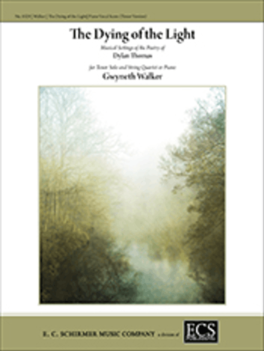 The Dying of the Light: Musical Settings of the Poetry of Dylan Thomas Cello scores gallery preview page 1