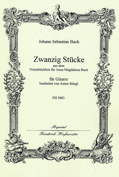 20 leichte Stucke aus dem Notenbuch fur A.M.Bach