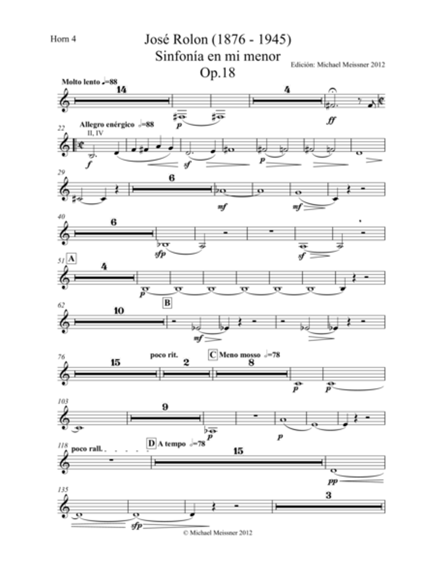 Sinfonia op. 18