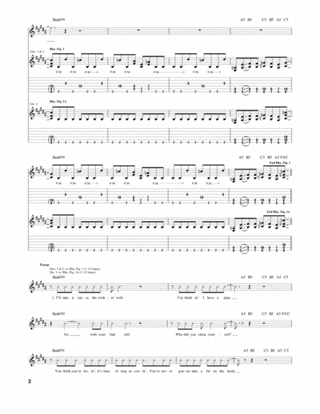 You Only Live Once music sheet and notes by The Strokes