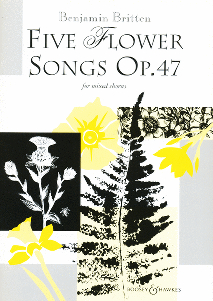 Five Flower Songs, Op. 47 image number null