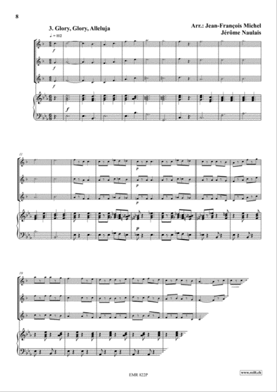Golden Hits Euphonium Trio scores gallery preview page 5