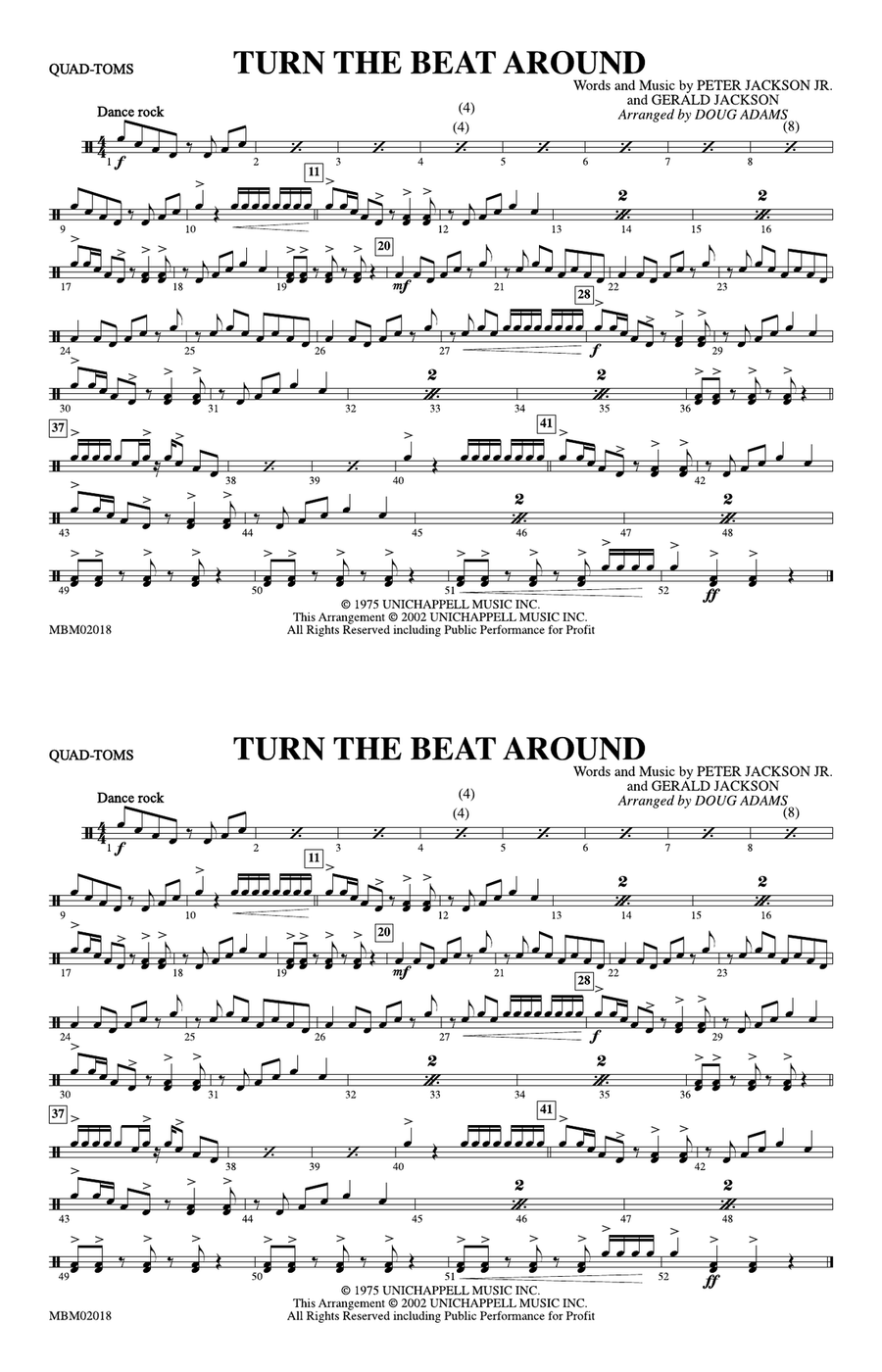 Turn the Beat Around: Quad-Toms