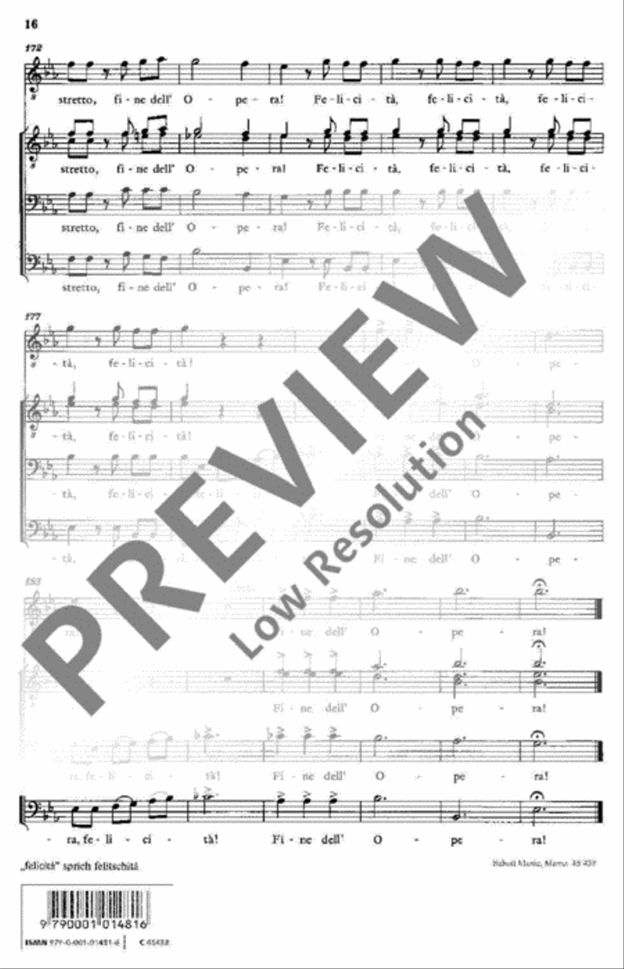 Insalata Italiana TTBB scores gallery preview page 17