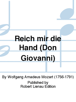Reich mir die Hand (Don Giovanni)