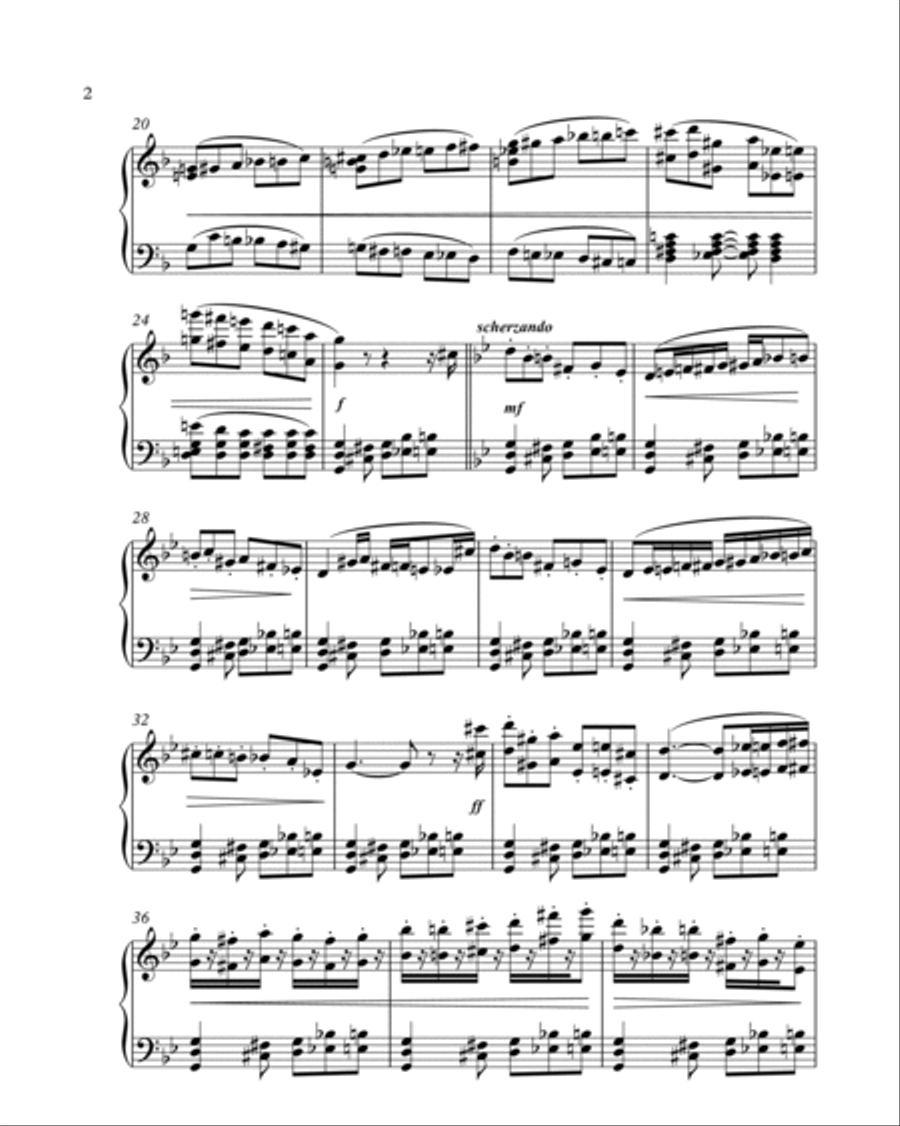 5. Ububhibhi the Suricate Piano Solo scores gallery preview page 2