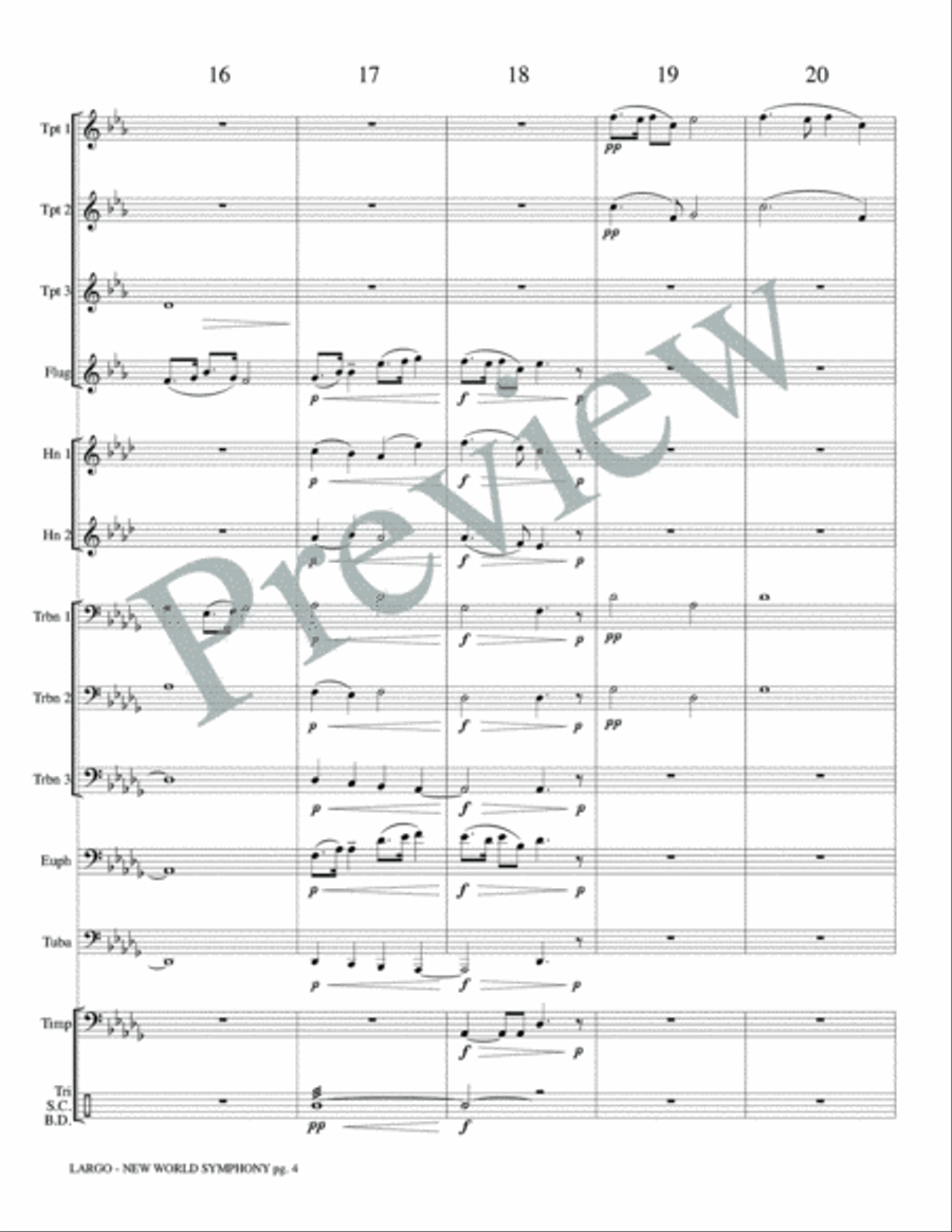 Largo Largo Small Ensemble scores gallery preview page 6