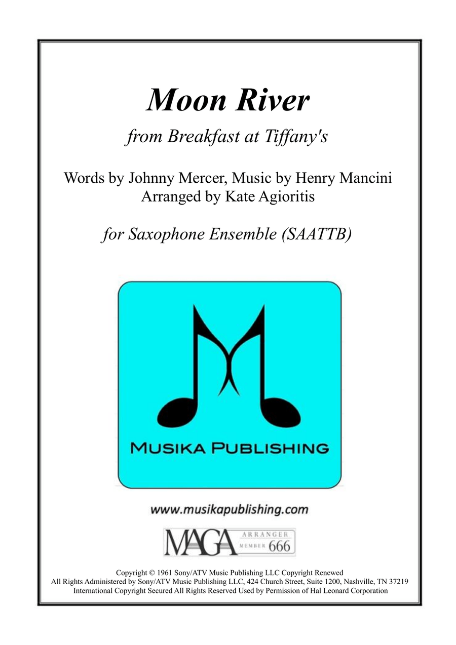 Moon River Woodwind Ensemble scores gallery preview page 1