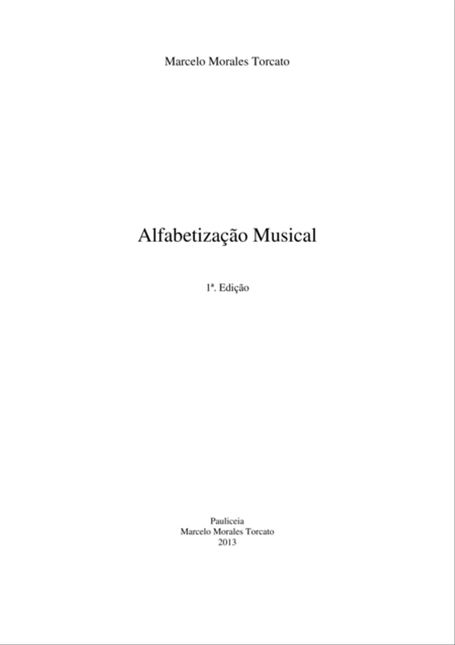 Alfabetização Musical Small Ensemble scores gallery preview page 1