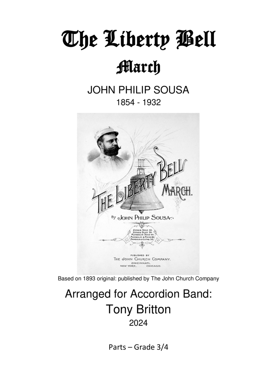 The Liberty Bell - Accordion Band/Orchestra (Parts) Accordion scores gallery preview page 1