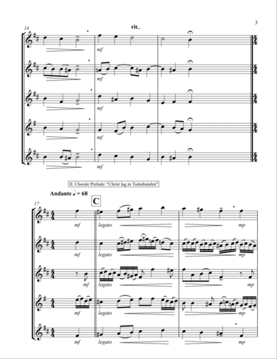 Three selections based on 